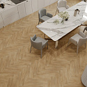 Фотографии в интерьере, SPC ламинат Evofloor Parquet Click Дуб Песочный