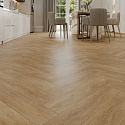 Фотографии в интерьере, SPC ламинат Evofloor Parquet Click Дуб Песочный