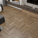 Фотографии в интерьере, ПВХ плитка, кварц виниловый ламинат Alpine Floor Chevron Alpine LVT Дуб Макадамия